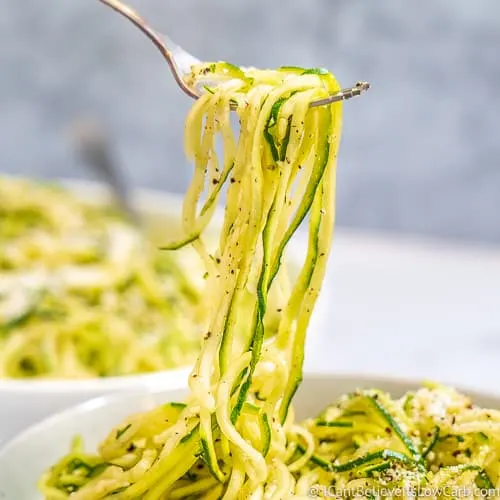 Zucchini Noodles feature