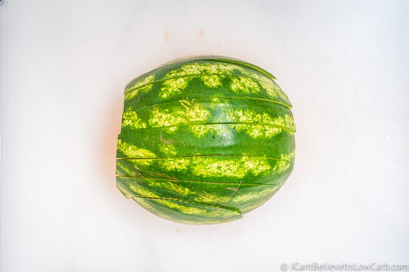 Full Watermelon sliced