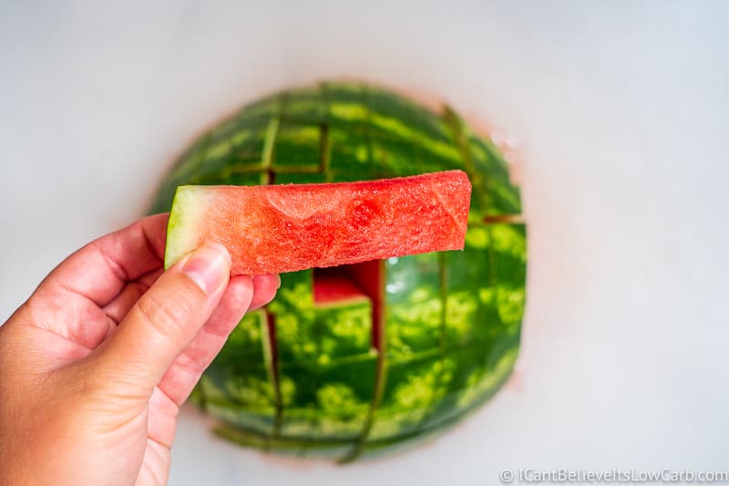 Best way to cut Watermelon batons
