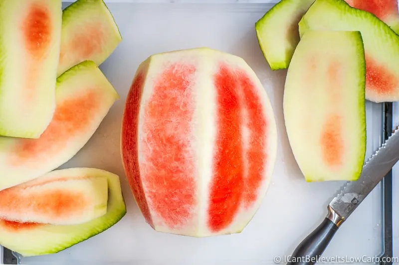 Best way to peel Watermelon