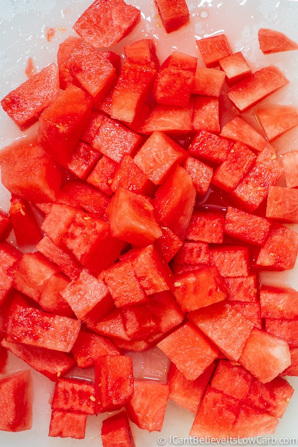 How to cut a Watermelon into cubes
