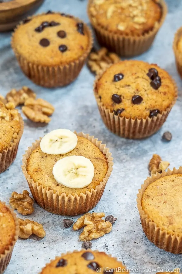 Best Banana Muffins with almond flour