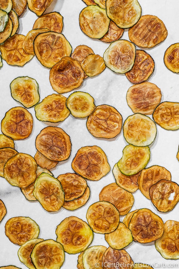 Oven Baked Zucchini Chips recipe