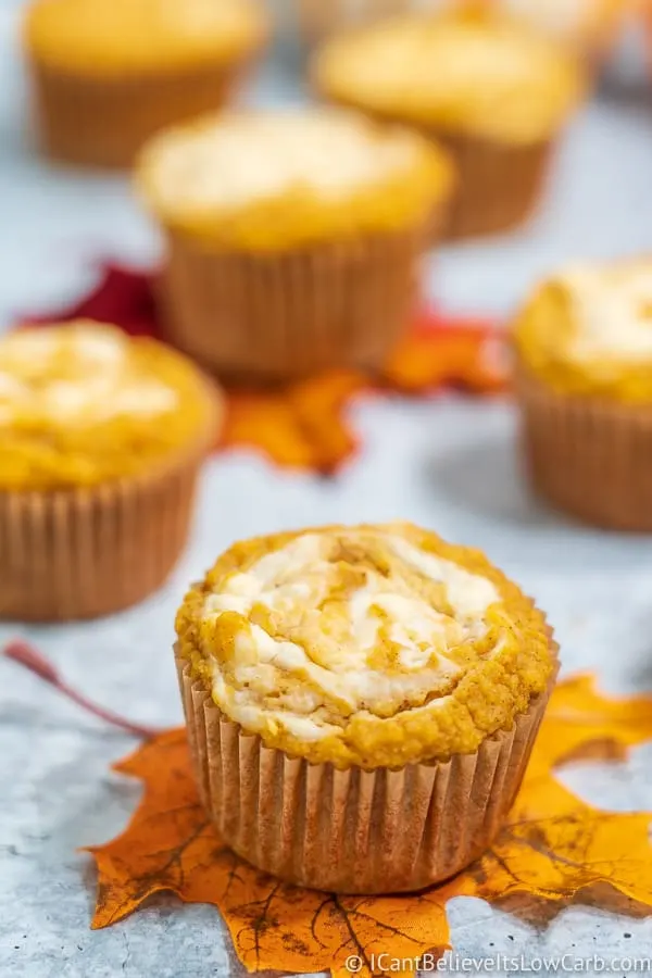 Easy Keto Pumpkin Muffins