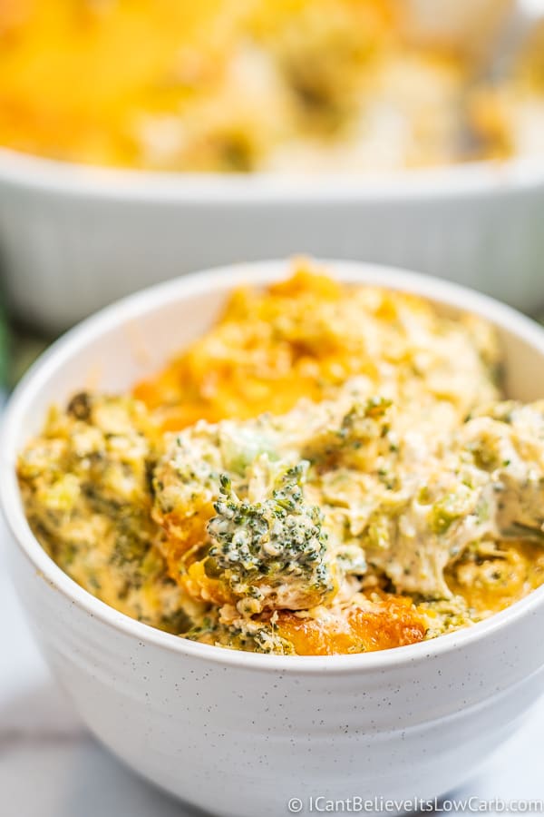Low Carb Broccoli Cheese Casserole