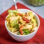 Low Carb Fried Cabbage bowl