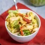 Low Carb Fried Cabbage bowl