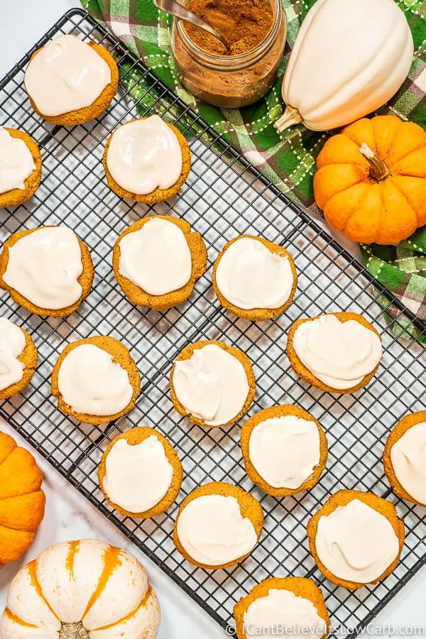 Keto Pumpkin Spice Cookies