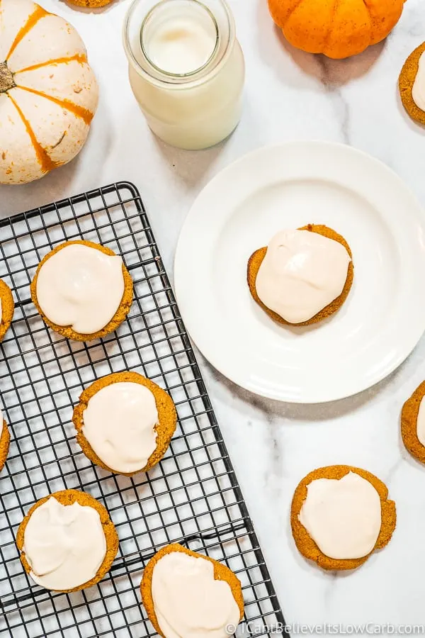 Sugar Free Pumpkin Cookies