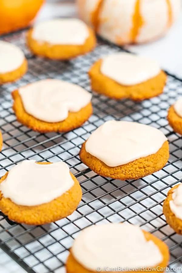 Easy Low Carb Pumpkin Cookies