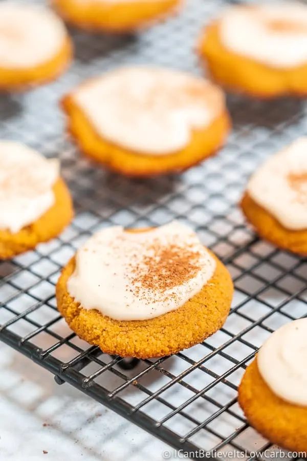 Low Carb Keto Pumpkin Cookies