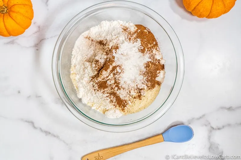 adding salt to Pumpkin Cookies