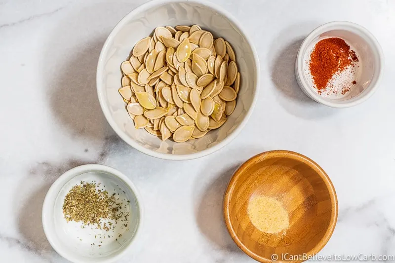 Pumpkin Seeds with olive oils