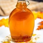 Low Carb Maple Syrup in a bottle
