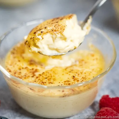 Low Carb Keto Custard feature