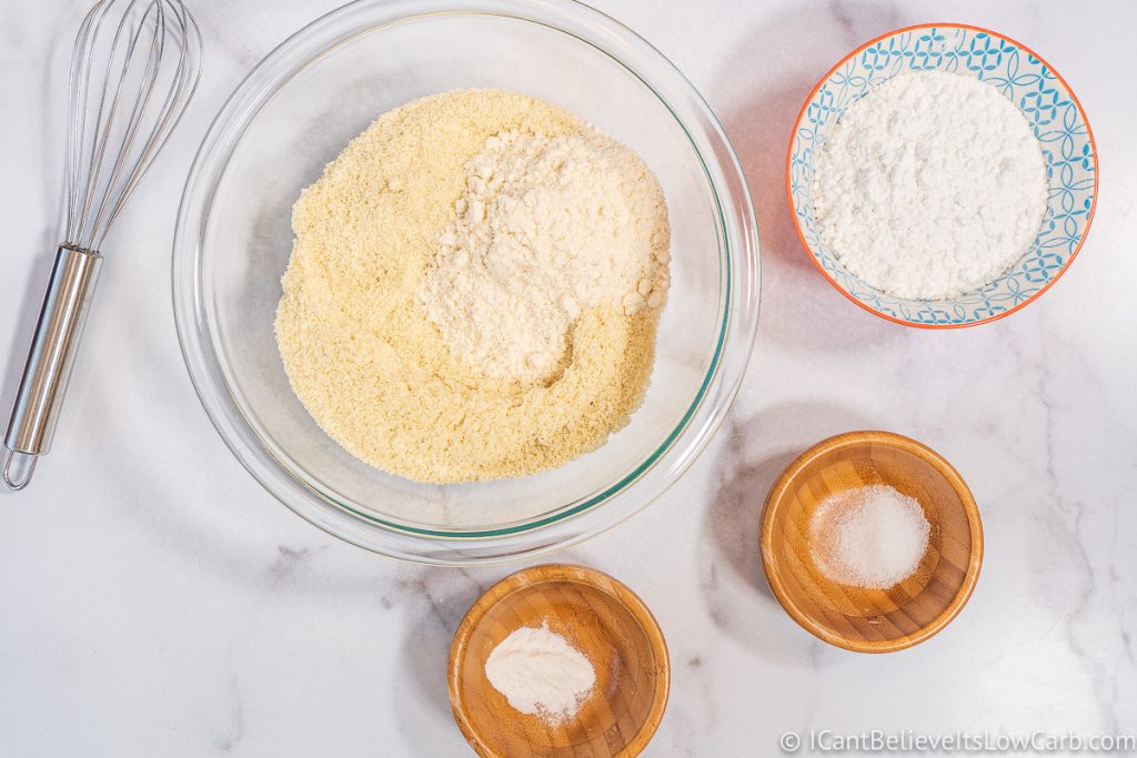 Adding coconut flour to almond flour