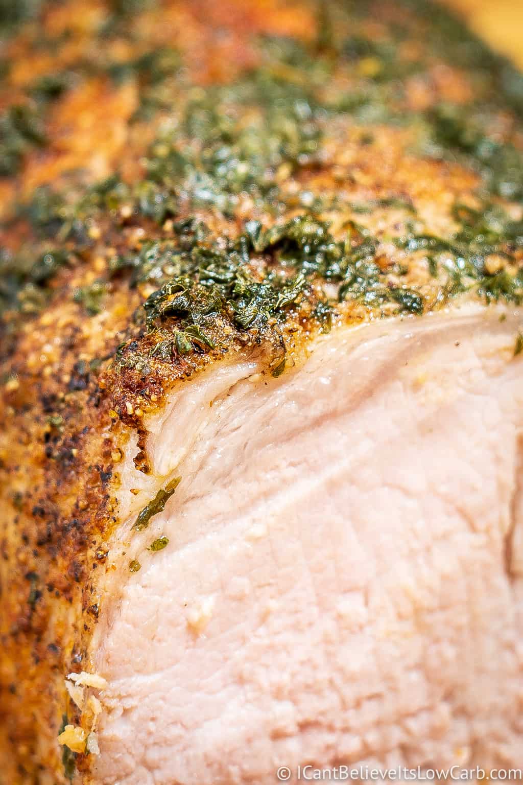 Roasted Pork Loin crust