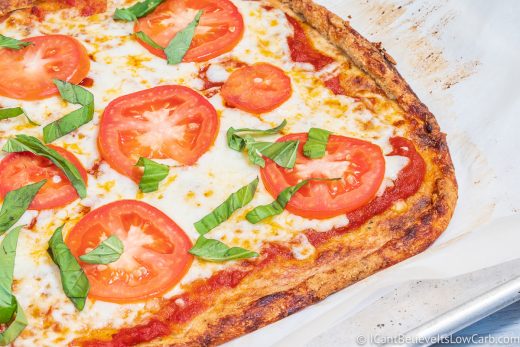 BEST Keto Pizza Crust Recipe | Easy Low Carb Pizza