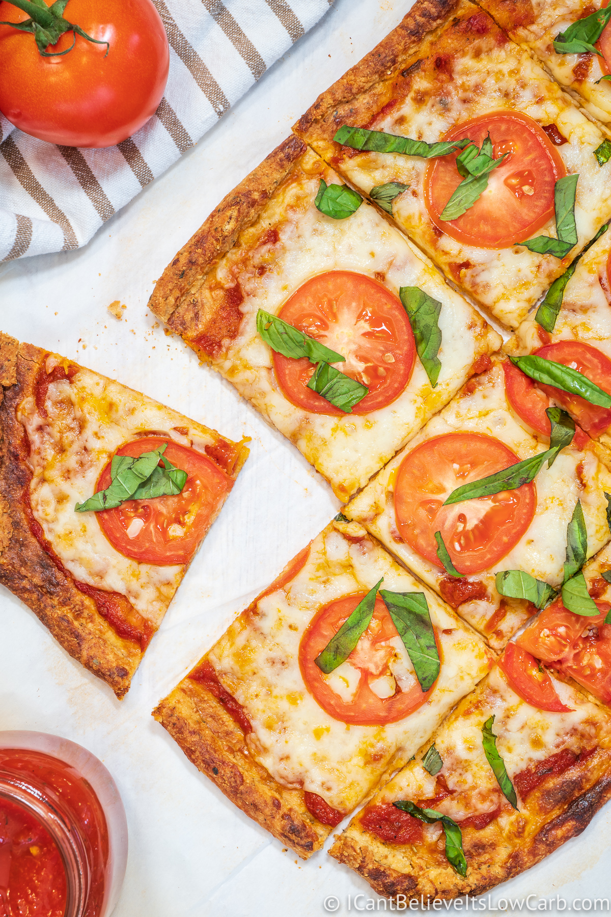 BEST Keto Pizza Crust Recipe | Easy Low Carb Pizza