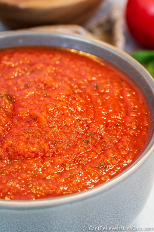 Best Keto Tomato Spaghetti Sauce Low Carb Marinara Sauce