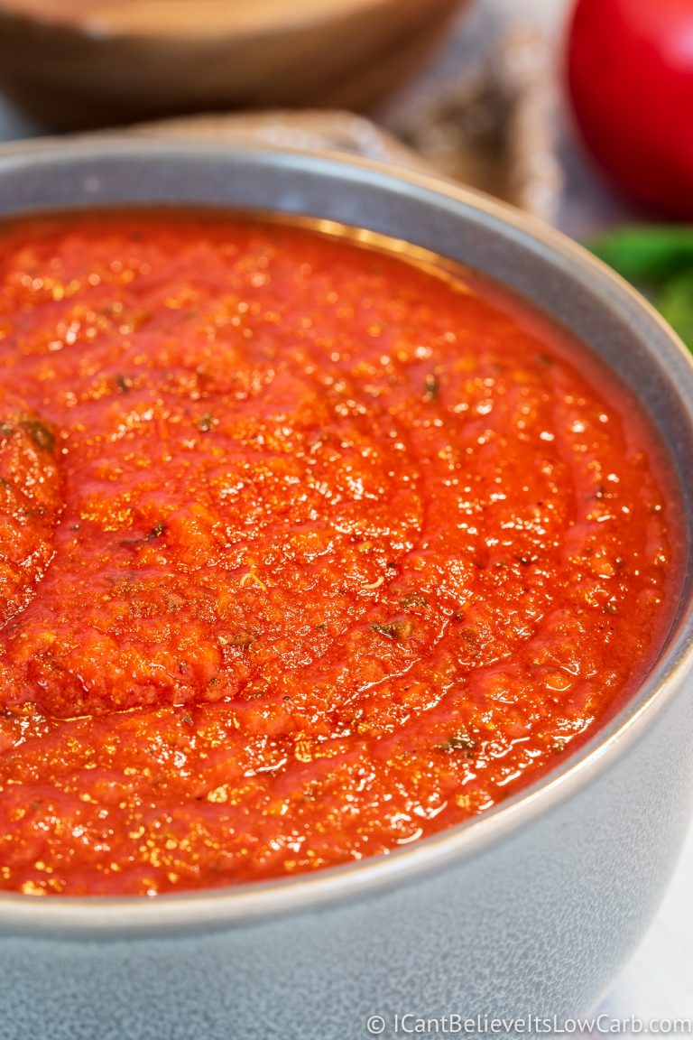 Best Keto Tomato Spaghetti Sauce Low Carb Marinara Sauce