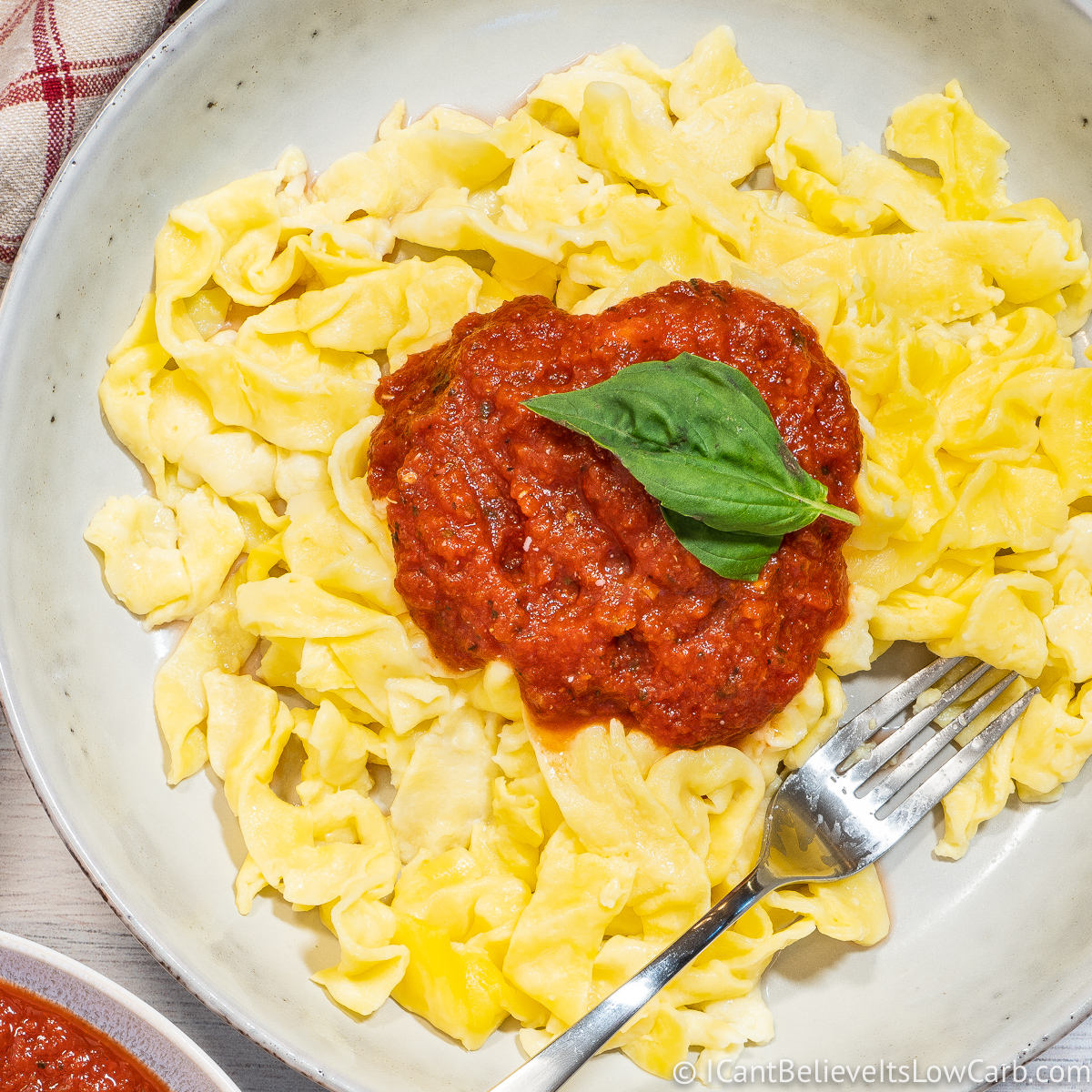 Easy Keto Pasta Recipe | How to Make Low Carb Noodles