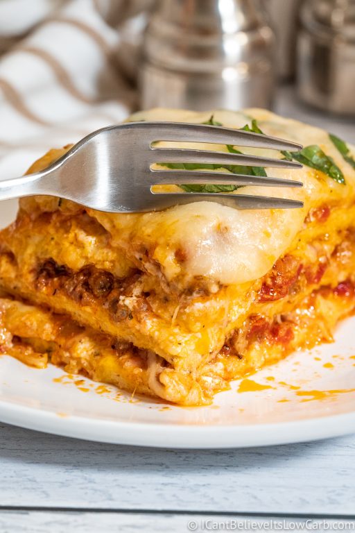 Easy Keto Lasagna Recipe | with Low Carb Lasagna Noodles