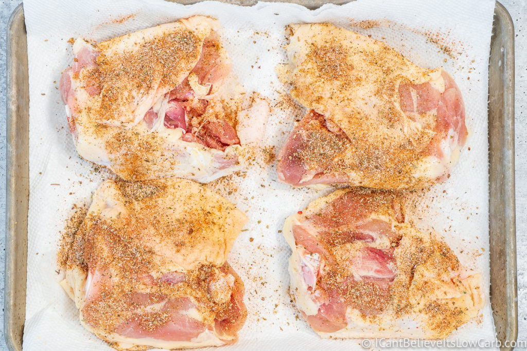 How to season Chicken Thighs for the instant pot
