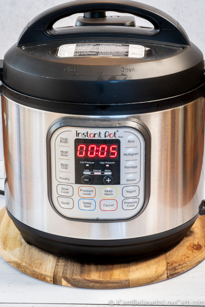 Instant Pot on the table