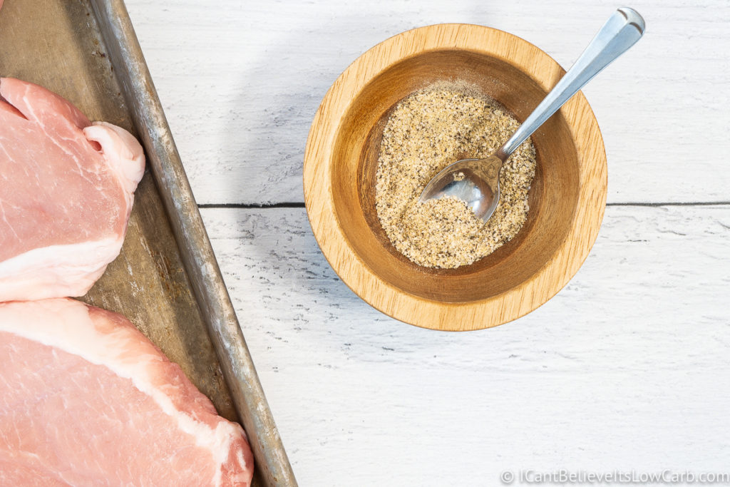 Seasoning for Instant Pot Pork Chops mixed up