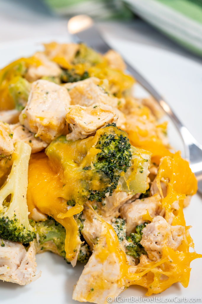 Cheesy Low Carb Chicken Casserole