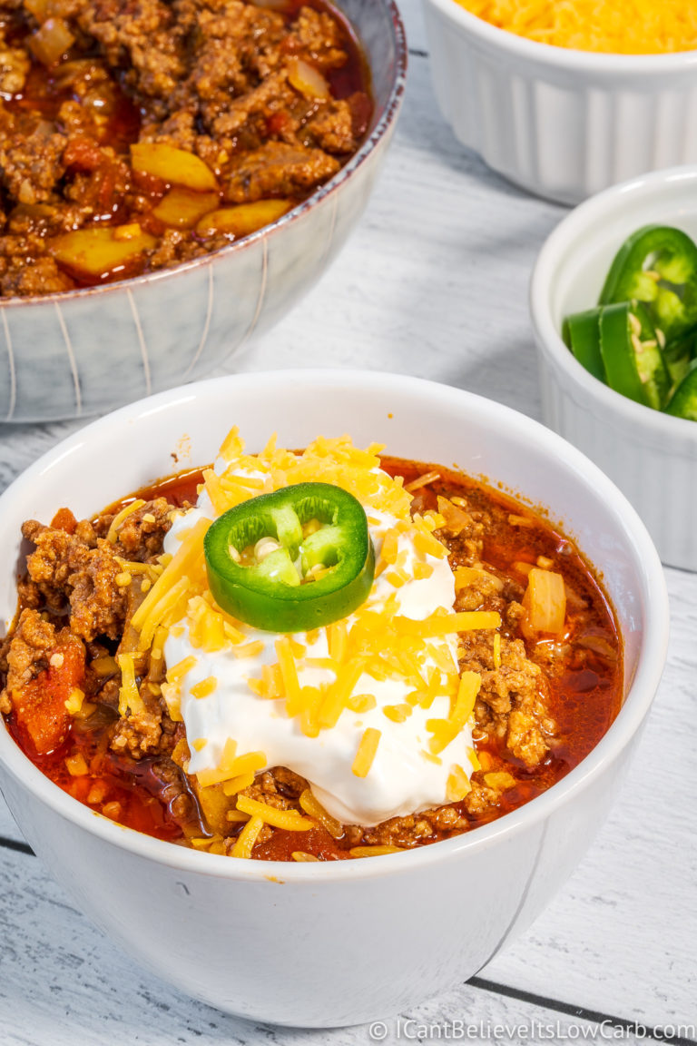 BEST Keto Chili Recipe | Easy Low Carb No-Bean Chili