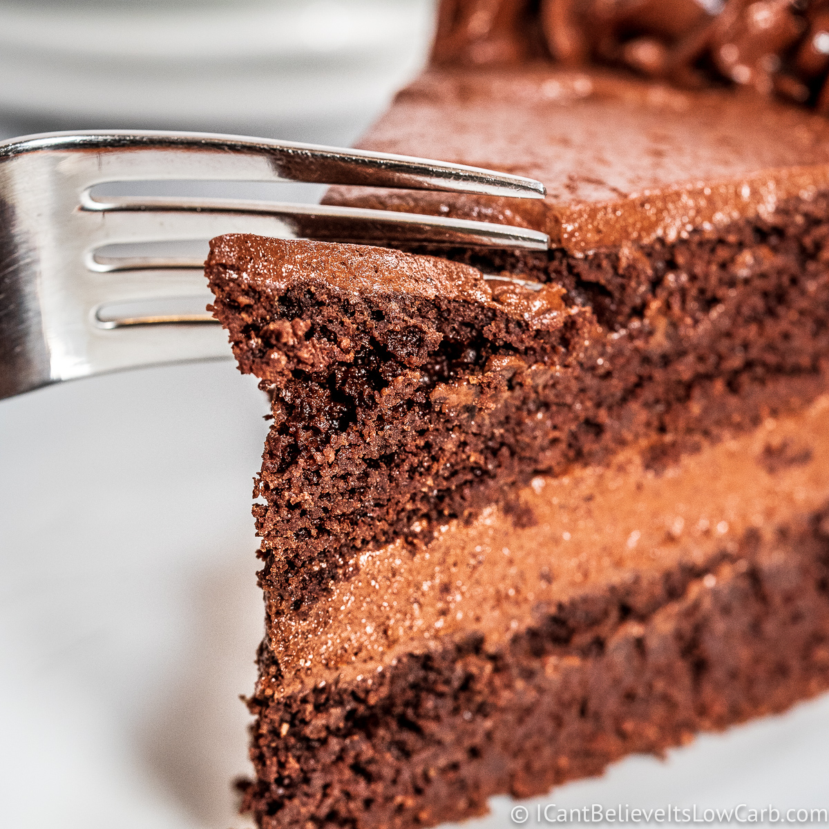 Easy Sugar Free Chocolate Cake Recipe: Healthy & Keto - The Lazy K Kitchen