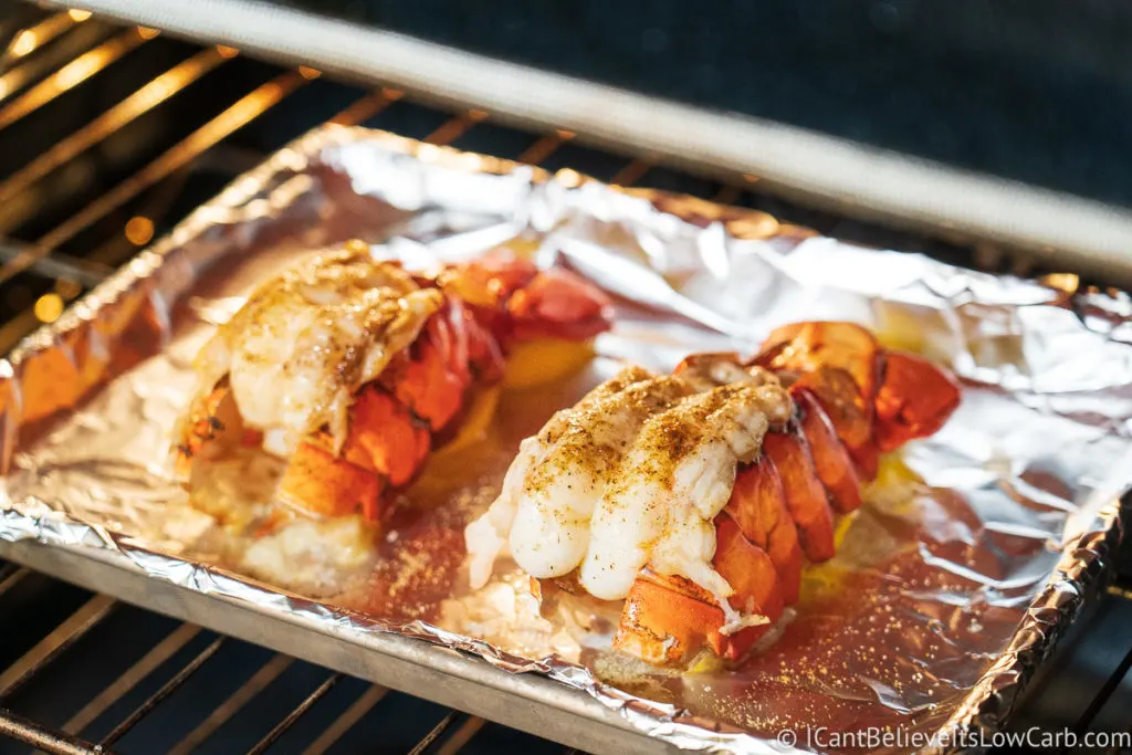 Broiling Lobster Tails in the oven
