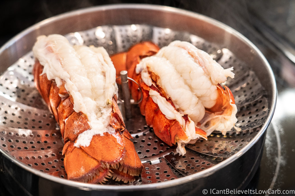 Freshly Steamed Lobster Tails
