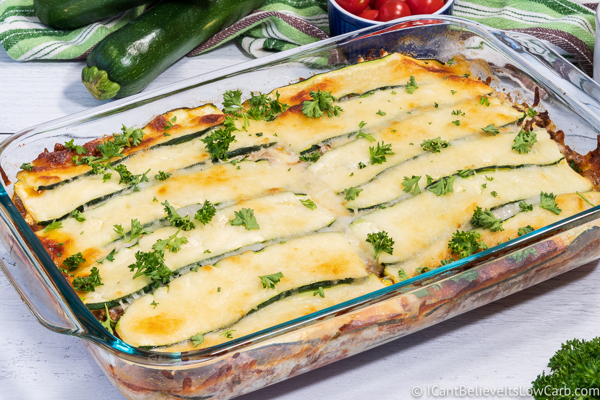 Best Zucchini Lasagna Recipe Not Watery No Noodle 