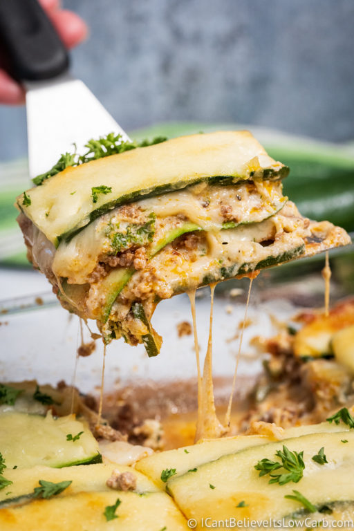 Best Zucchini Lasagna Recipe (Not Watery & No-Noodle)