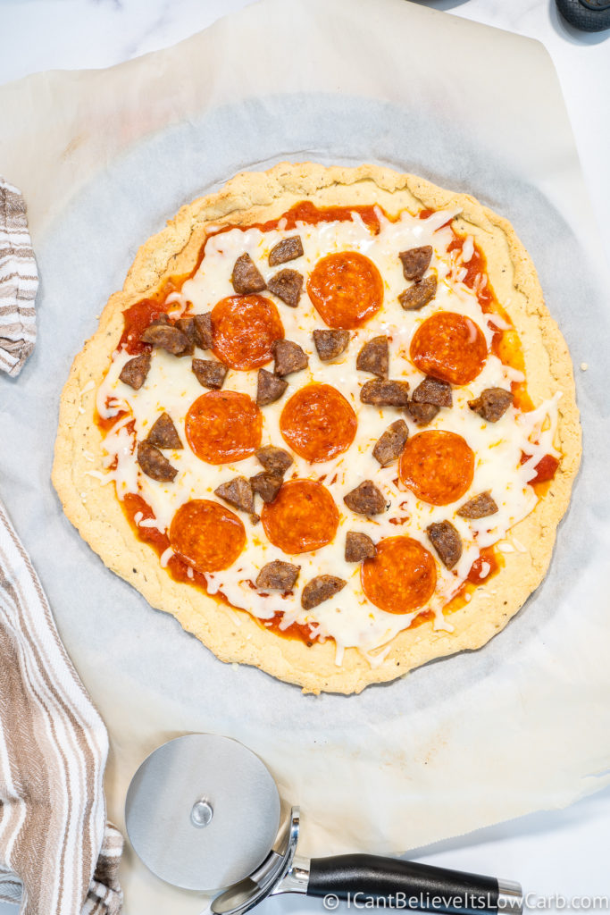 Easy Almond Flour Pizza Crust Recipe