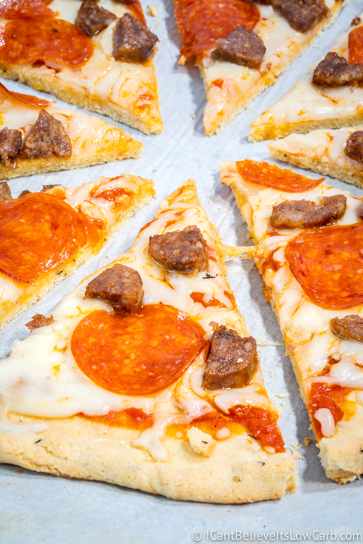 Crispy Almond Flour Pizza Crust Recipe (Low Carb & KetoFriendly)