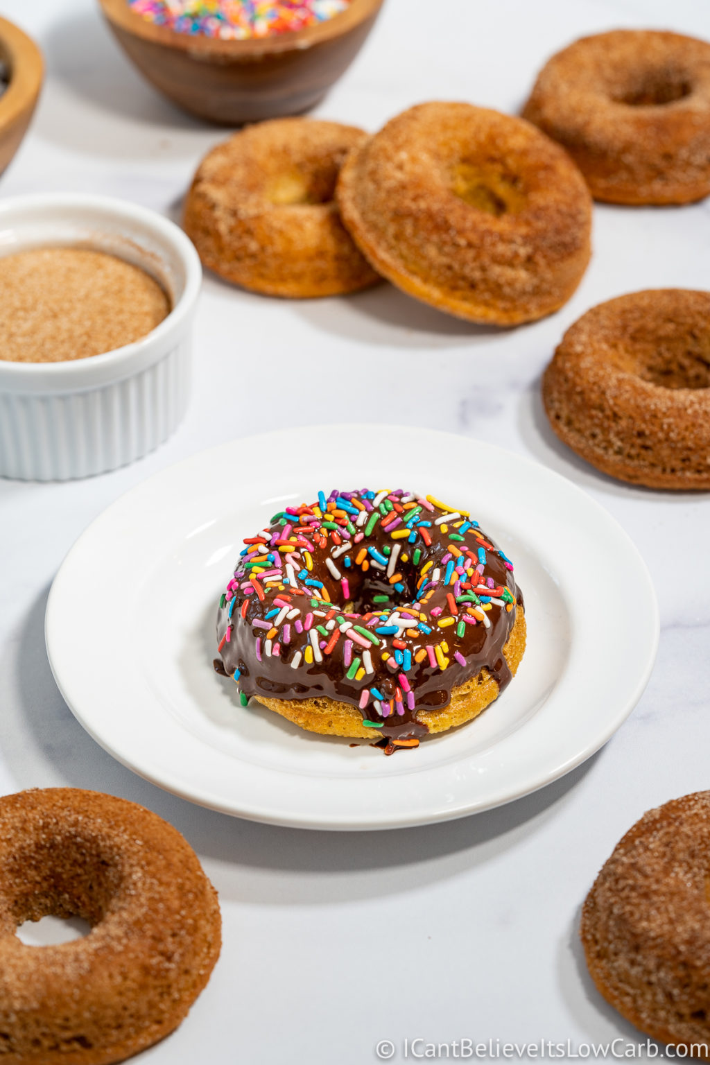 Best Low Carb Keto Donuts Recipe | Sugar-Free & Almond Flour