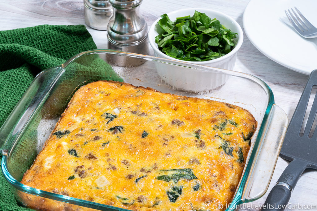Egg Casserole without Bread