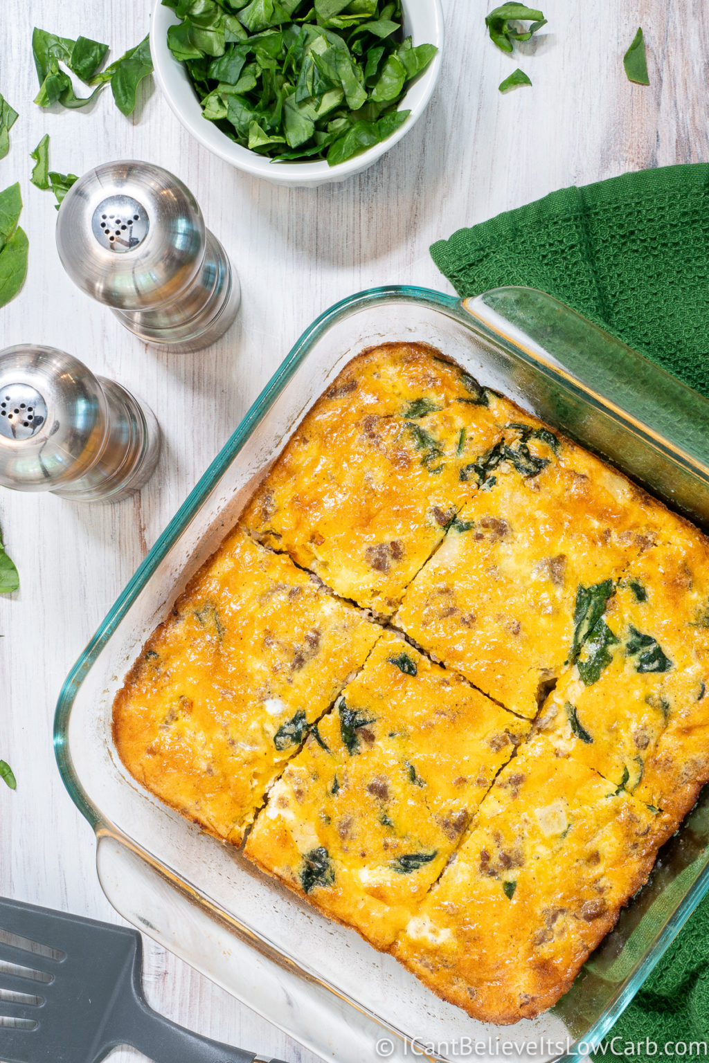 Easy Keto Breakfast Casserole Recipe Low Carb Egg Bake