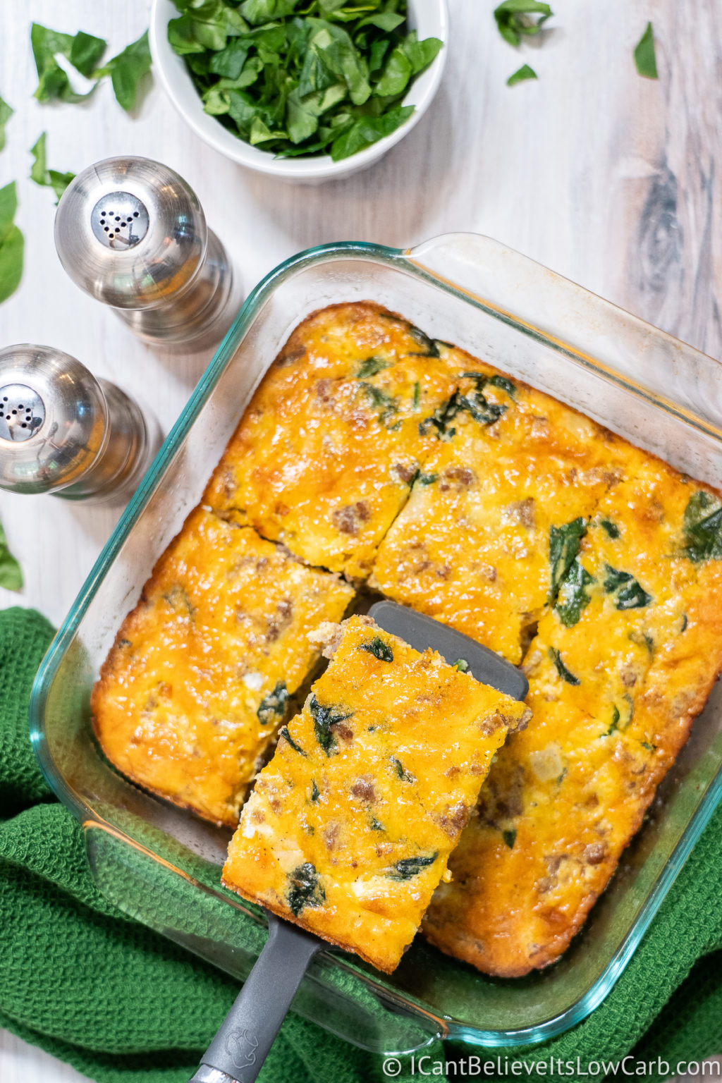 Easy Keto Breakfast Casserole Recipe Low Carb Egg Bake