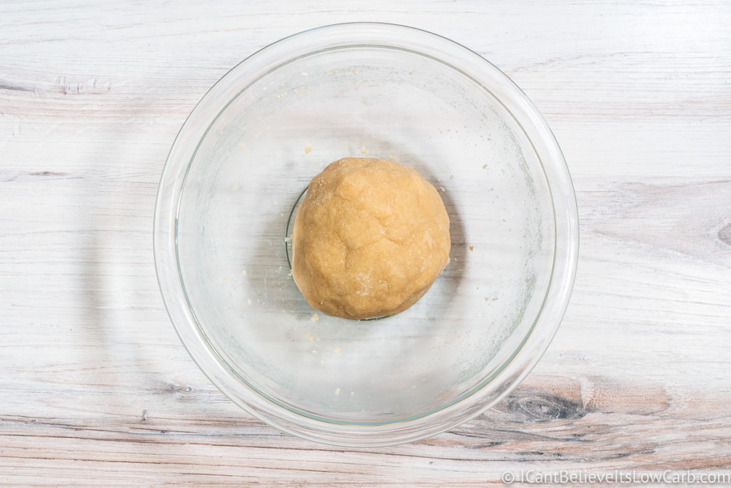 Forming the dough into a ball