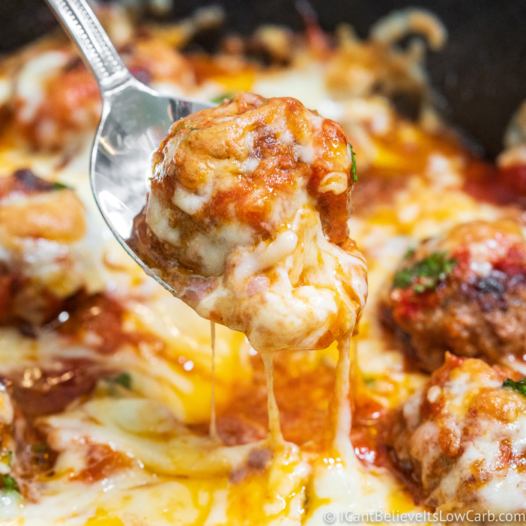 Low Carb Keto Meatballs without breadcrumbs