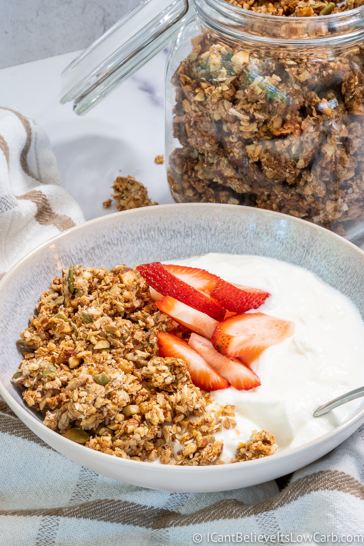Keto Granola Recipe Low Carb Granola Nut Clusters