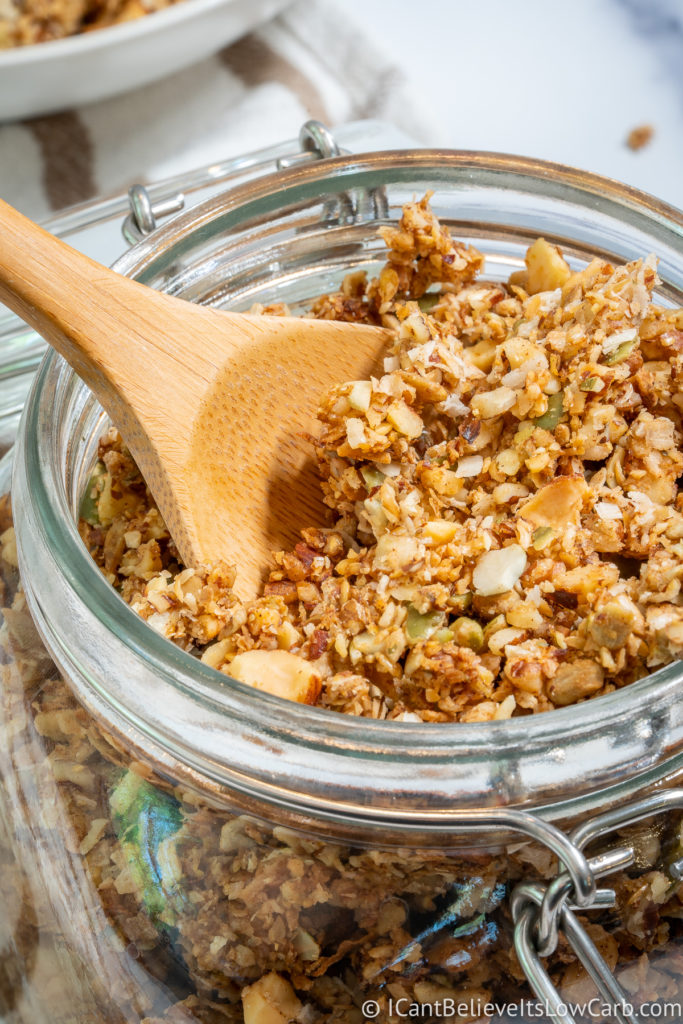 Scooping out Keto Granola