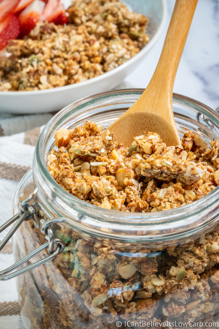 Keto Granola Recipe Low Carb Granola Nut Clusters