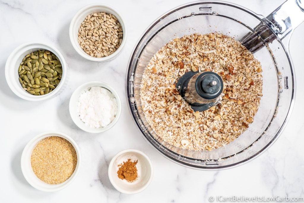 ingredients for low carb Granola