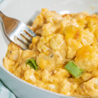 Cauliflower Keto Mac and Cheese